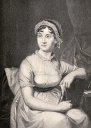 Jane Austen (1775-1817) ilustración de 