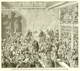 Teatro japonés - Antes del telón