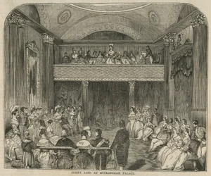 Jenny Lind en el Palacio de Buckingham