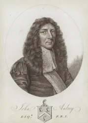 John Aubrey, anticuario, filósofo natural y autor inglés