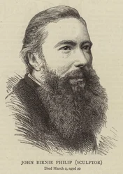 John Birnie Philip, Escultor (grabado)