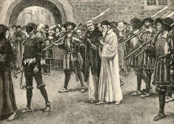 John Frith (1503-33) camino a su martirio