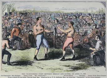 John Heenan contra Tom Sayers