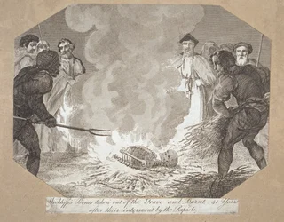 Los huesos de John Wycliff desenterrados y quemados 41 años después de su muerte