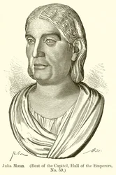 Julia Mesa (Busto del Capitolio, Sala de los Emperadores, No. 59)