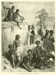 Kamehameha I y sus guerreros
