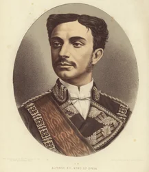 Rey Alfonso XII de España