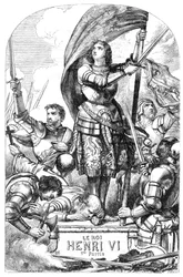 Rey Enrique VI (Enrique VI, Parte 1) - Ilustración en 