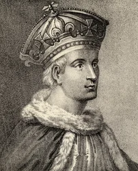 Rey Enrique VI de Inglaterra, ilustración de 