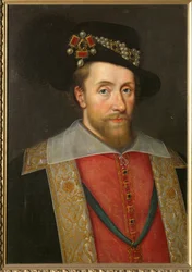 Rey Jaime I de Inglaterra y Escocia ... (pintura sobre lienzo)