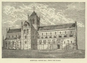 Catedral de Kirkwall, desde el norte