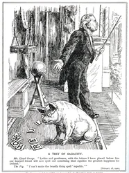 Lloyd George enfrenta la oposición a su Proyecto de Ley del Gobierno de Irlanda por parte del Partido Republicano Irlandés. Febrero de 1920