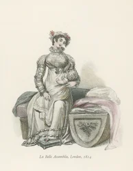 La Belle Assemblee, Londres, 1814