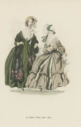 La Mode, París, junio 1840
