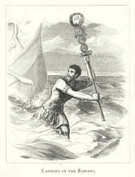 Desembarco de los romanos