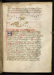 Lansdowne 763, f.115r, Un Volumen bastante escrito en vitela en el siglo XV, y que contiene tratados antiguos y muy interesantes sobre música de diferentes autores.