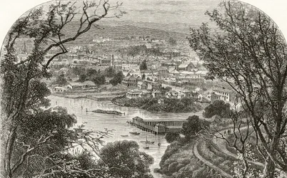 Launceston, Tasmania, c.1880, de 
