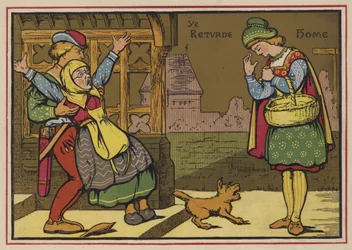 Pequeña mujer del mercado