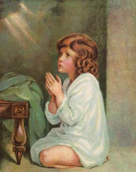 El pequeño Samuel (litografía en color)