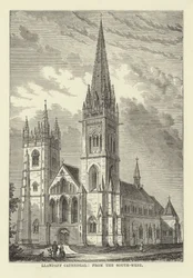 Catedral de Llandaff, desde el suroeste