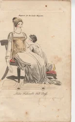 Vestido de gala de moda en Londres