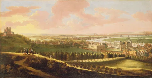 Londres desde Greenwich Hill, c.1680