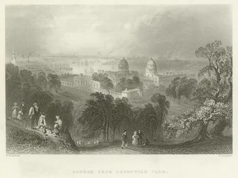Londres desde el Parque de Greenwich