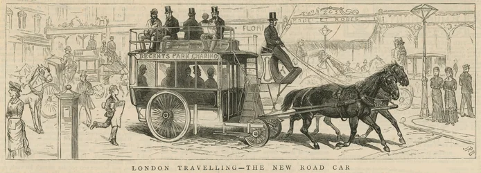 Viajar en Londres - el nuevo coche de carretera