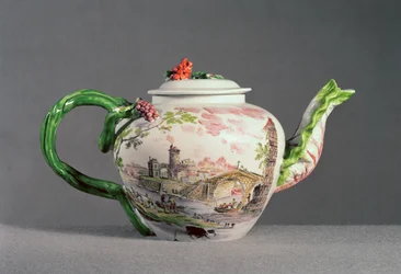 Tetera de Longton Hall, c.1755