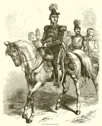 Lord Raglan y su personal