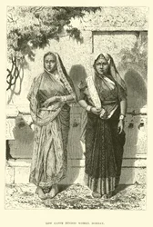 Mujeres hindúes de casta baja, Bombay