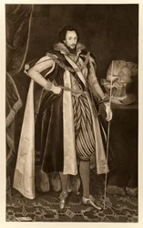 Ludovic Stuart, Segundo Duque de Lennox, de James I y VI, impreso por Manzi Joyant & Co. París, 1904