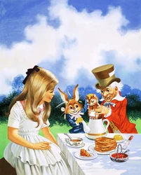 Fiesta del Té del Sombrerero Loco