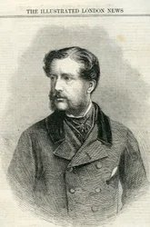 Mayor Charles Nasmyth (1825-61) de The Illustrated London News 13 de julio de 1861