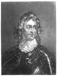 Mayor General John Lambert (1619-83) ilustración de 