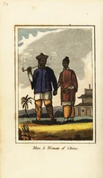 Hombre y mujer de China