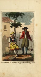 Hombre y mujer de Hamburgo, Alemania