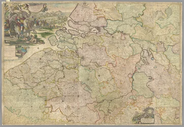 Mapa de Bélgica