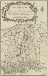 Mapa de Islington, Clerkenwell, Holborn y Finsbury