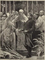 Matrimonio de la Srta. Fox y el Príncipe Liechtenstein en la Pro-Catedral