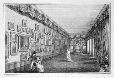 Exposición de bordados de Mary Linwood en Savile House