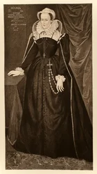 María Reina de Escocia (1542-1587), de James I y VI, impreso por Manzi Joyant & Co. París, 1904