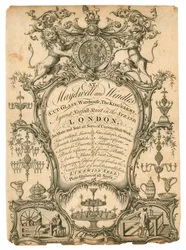 Maydwell y Windle, Almacén de Cristal Tallado, tarjeta comercial
