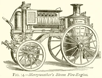 Máquina de bomberos a vapor de Merryweather