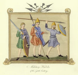 Trajes militares del siglo VIII