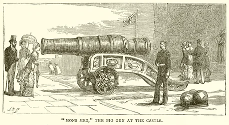 Mons Meg, el gran cañón del castillo