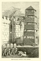 Torre móvil para asedio