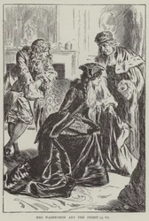 La señora Wadsworth y el sacerdote