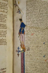 Ms. New Coll 242, f.178r, Comentario sobre la Política de Aristóteles por Walter Burley