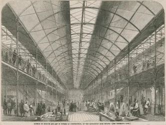 Museo de Ciencia y Arte en construcción, en la finca Kensington Gore